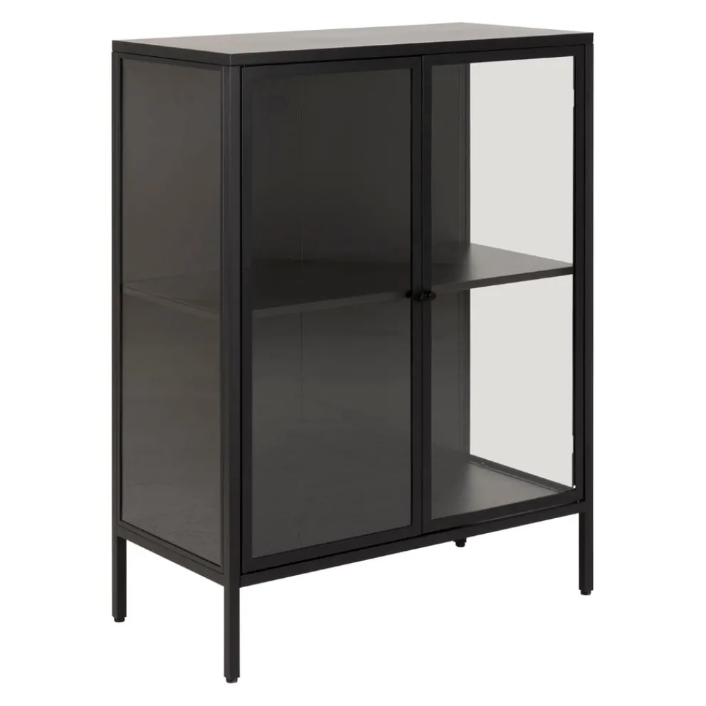 Lomoco Vitrine Newcastle schwarz