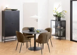 Lomoco Vitrine Newcastle schwarz