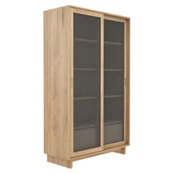 Ethnicraft Vitrine Wave eichefarbig Best