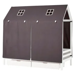 Hoppekids Vorhang HS-Pets dunkelgrau Outlet