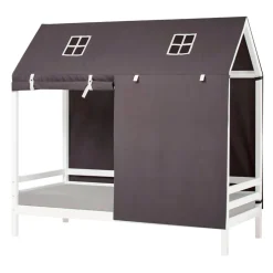Hoppekids Vorhang HS-Pets dunkelgrau Outlet