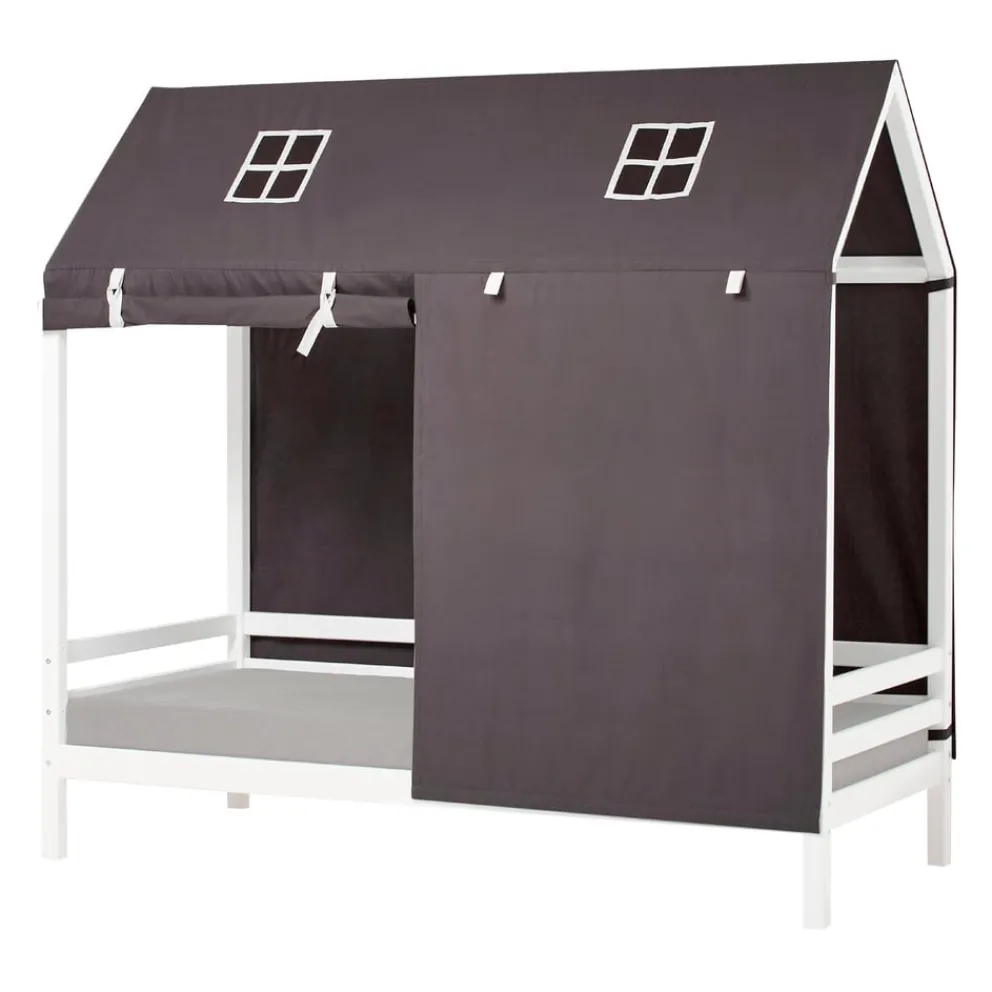 Hoppekids Vorhang HS-Pets dunkelgrau Outlet