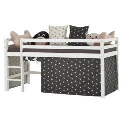 Hoppekids Vorhang HS-Pets dunkelgrau Discount