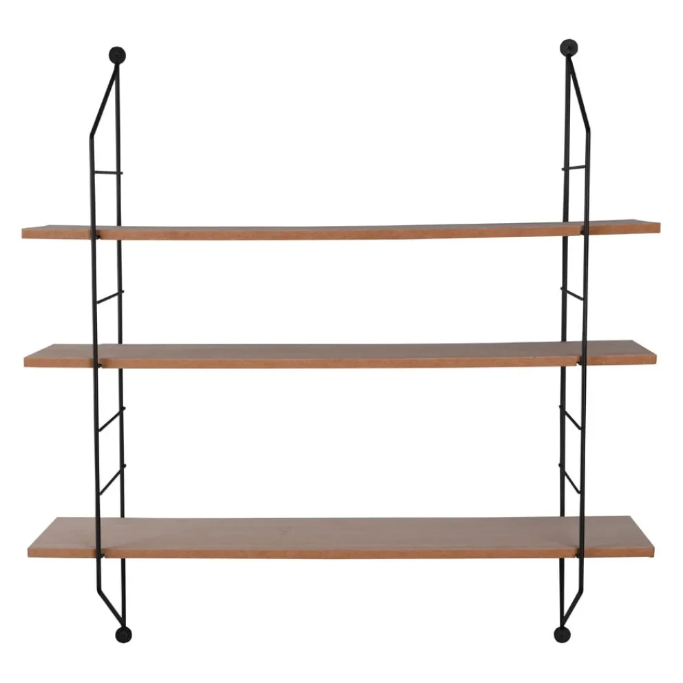 Lomoco Wandregal Ella eichefarbig, schwarz Clearance