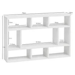 MID.YOU Wandregal Modern weiss Sale
