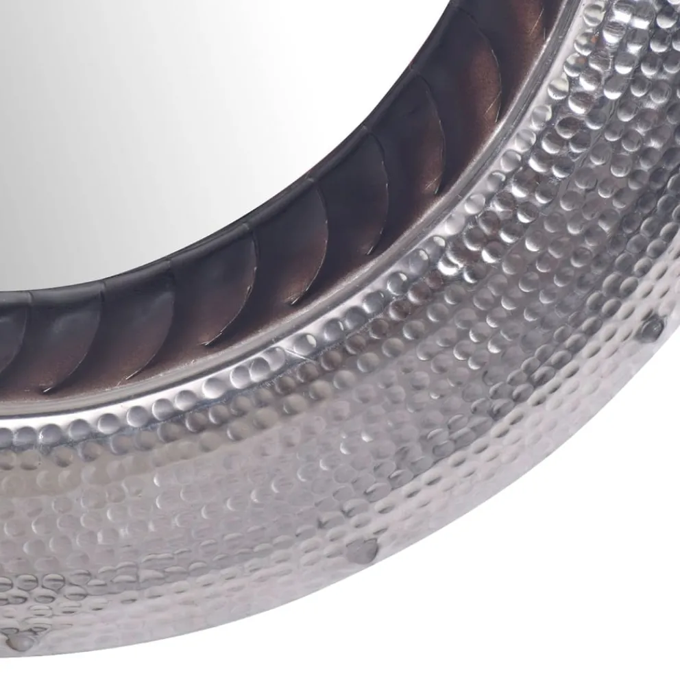 MID.YOU Wandspiegel Metall grau Clearance