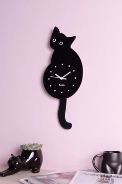 fisura Wanduhr Clock schwarz Sale
