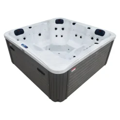 Sonnenkönig Whirlpool Borneo grau, weiss