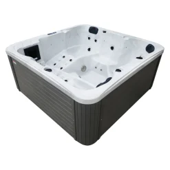 Sonnenkönig Whirlpool Borneo grau, weiss