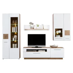 Hom'In Wohnkombination Savona eichefarbig Sale