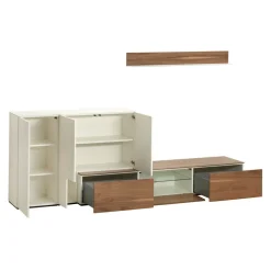 MAB Wohnkombination Timber 8946 reinweiss Online