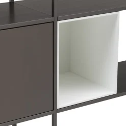 mdf italia Wohnwand Minima 3.0 shadow grey x122 Sale