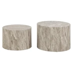 MID.YOU Zweisatztisch Dice grau, weiss Sale