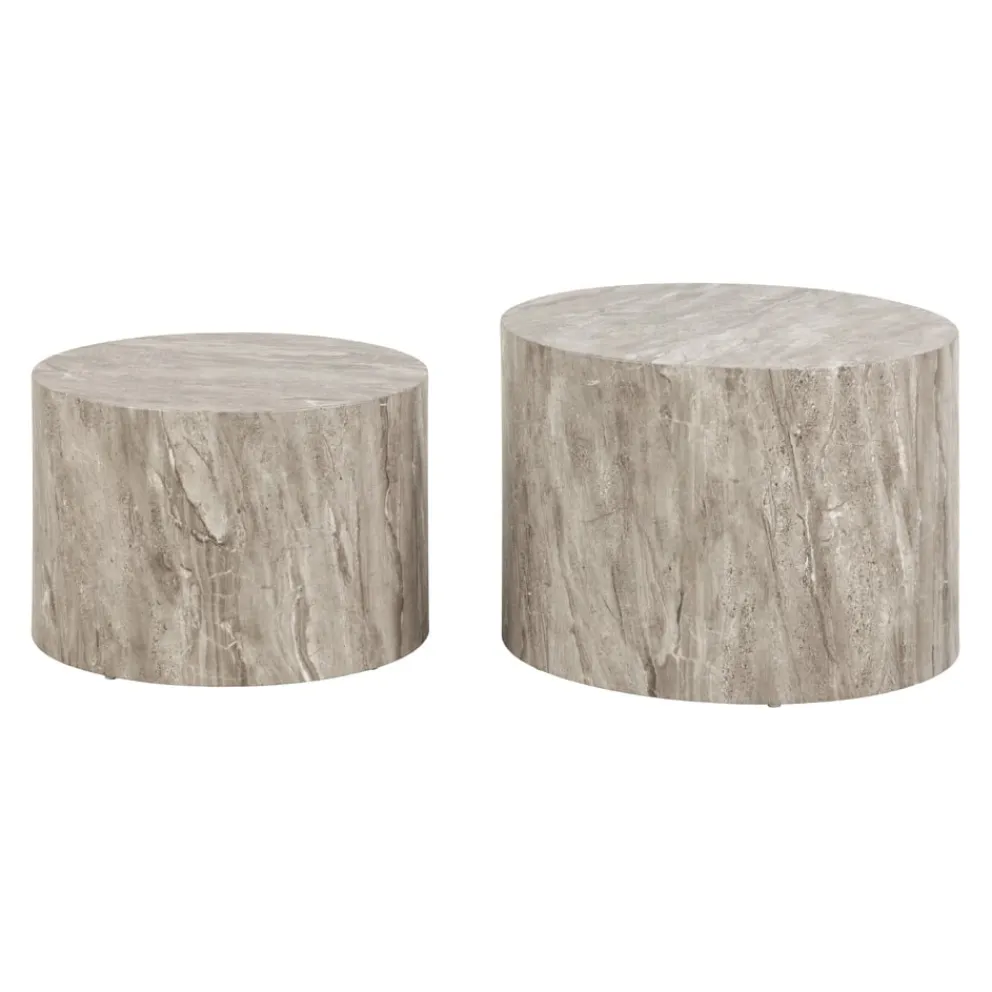 MID.YOU Zweisatztisch Dice grau, weiss Sale