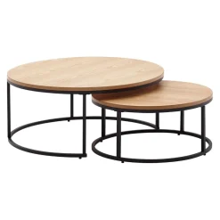 MID.YOU Zweisatztisch Modern braun New